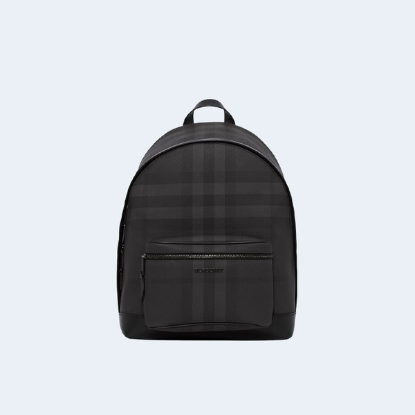 버버리 JETT 체크 로고 모티프 백팩