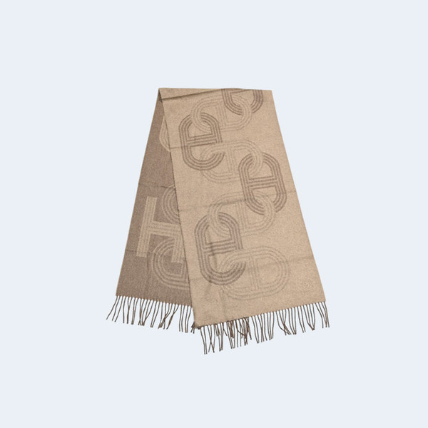 에르메스 포부르 캐시미어 머플러 베이지