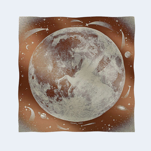 에르메스 CLAIR DE LUNE 140 숄 스카프 (2종)