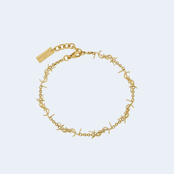 입생로랑 메탈 CASSANDRE 멀티 참 팔찌