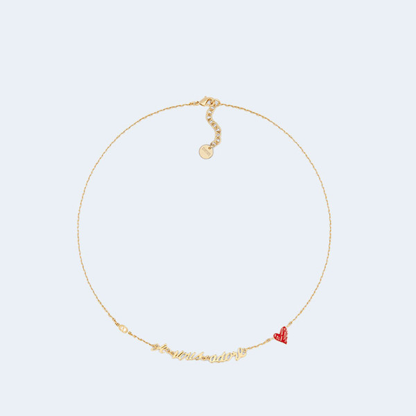 디올 Dioramour Je Vous Adore 목걸이