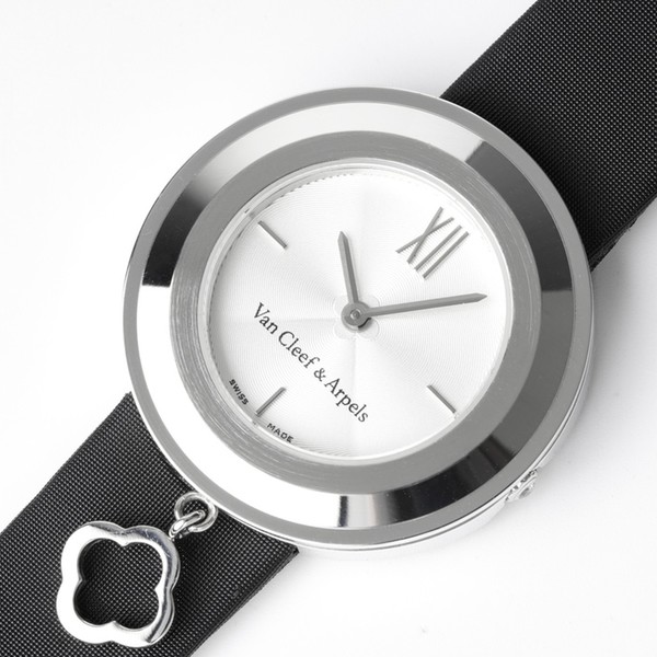 반클리프 앤 아펠 참 워치 실버 블랙