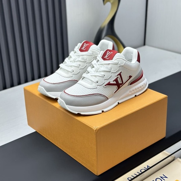 루이비통 26ss 클래식 스니커즈 레드