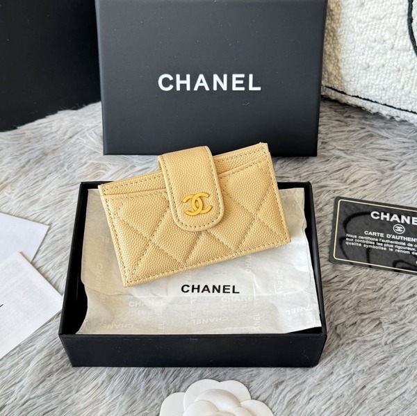 샤넬 클래식 아코디언 카드지갑 AP0342