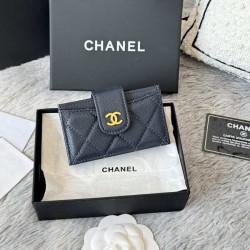 샤넬 클래식 아코디언 카드지갑 AP0342