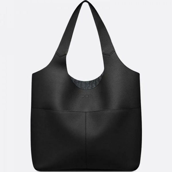 디올 프리베 아이콘 카프스킨 토트