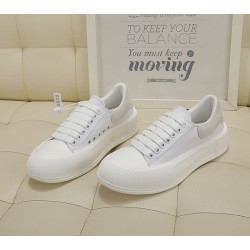 알렉산더 맥퀸 데크 플림솔 레이스업