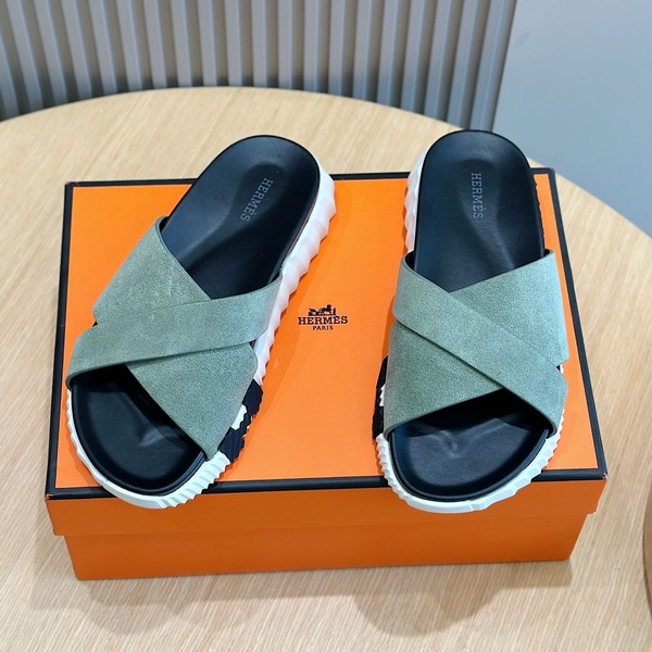 에르메스 일레트릭 뮬 슬리퍼