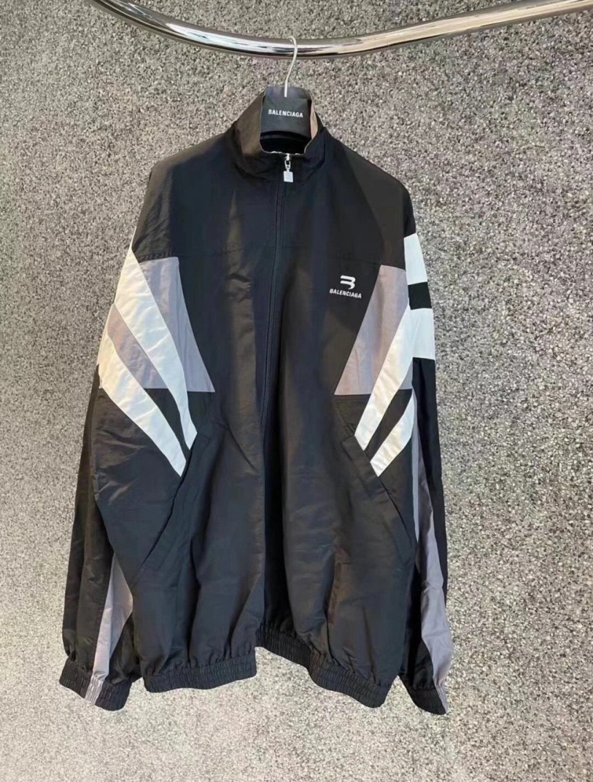 발렌시아가 스포티 트랙 자켓
