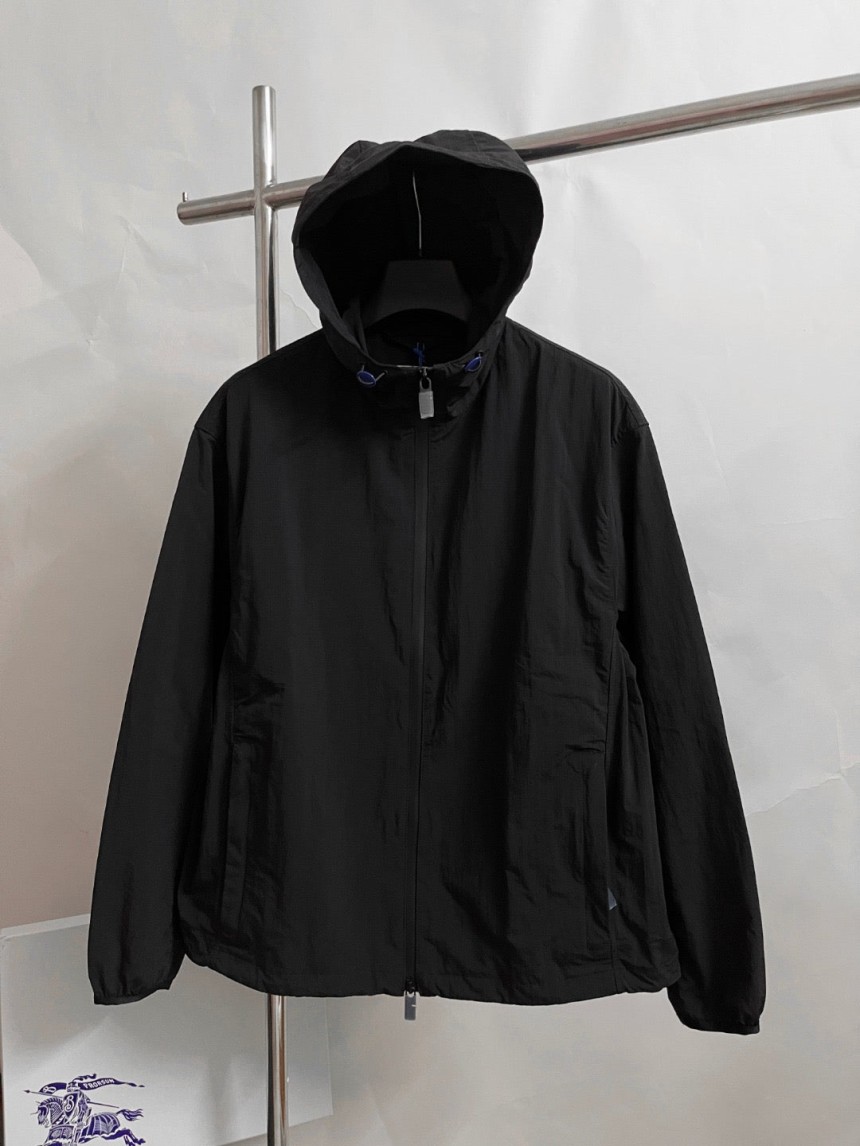 버버리 EKD 자수 후드 경량자켓