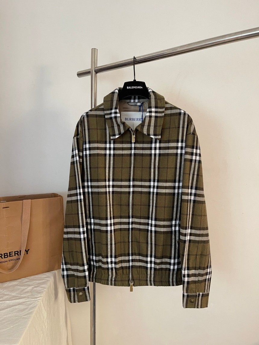 버버리 체크 셔츠