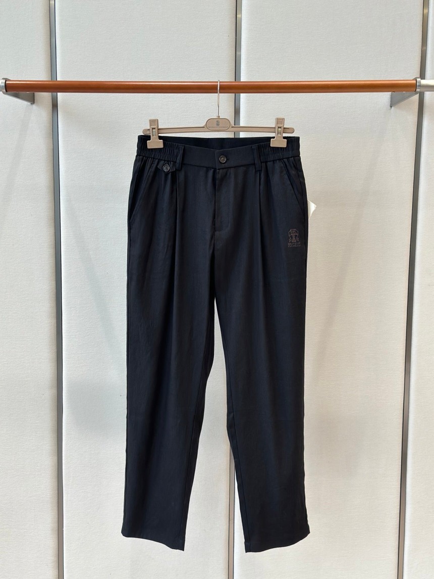 브루넬로 쿠치넬리 린넨 바지