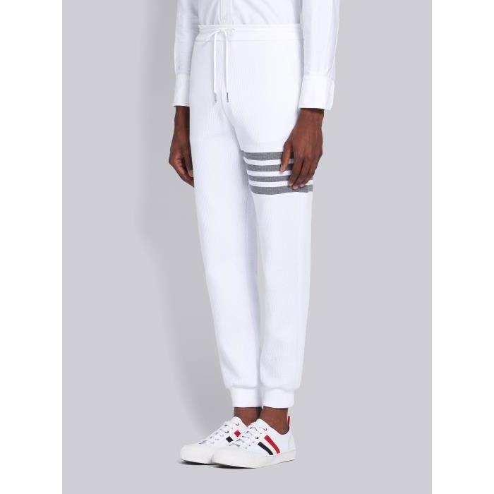 톰브라운 컴팩트 와플 스웻 팬츠