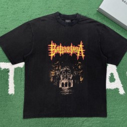 발렌시아가 사크레쾨르 오버사이즈 티셔츠