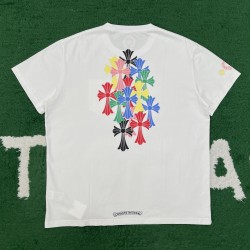 크롬하츠 멀티 컬러 티셔츠