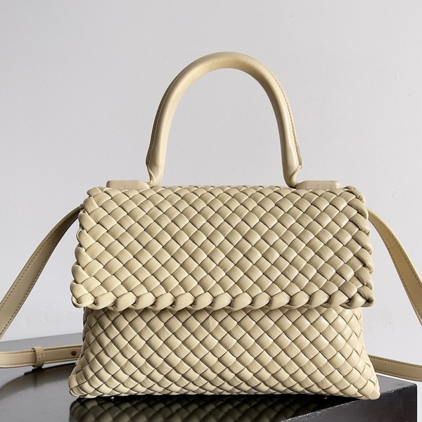 보테가베네타 패티 탑 핸들 백