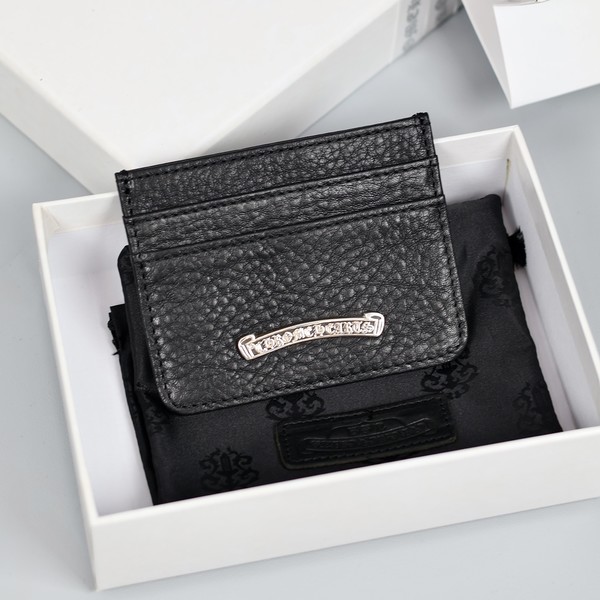 크롬하츠 925 소가죽 카드지갑 W029