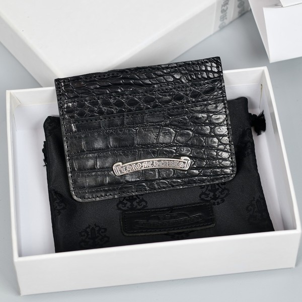 크롬하츠 925 악어가죽 카드지갑 WE098