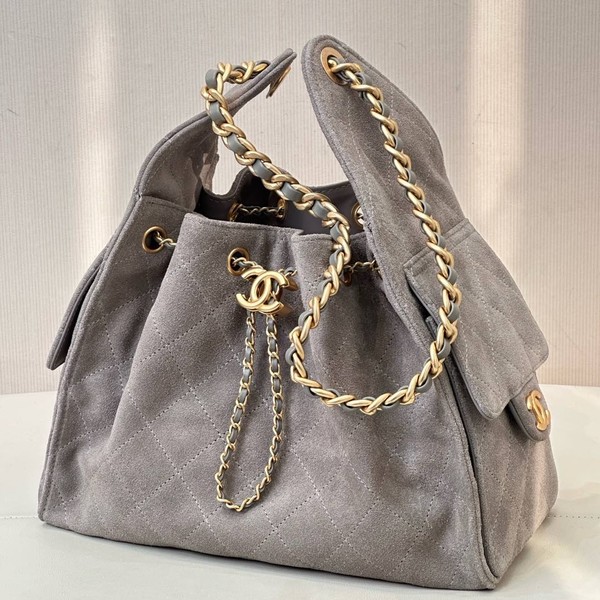 샤넬 25백 호보백 스웨이드 40