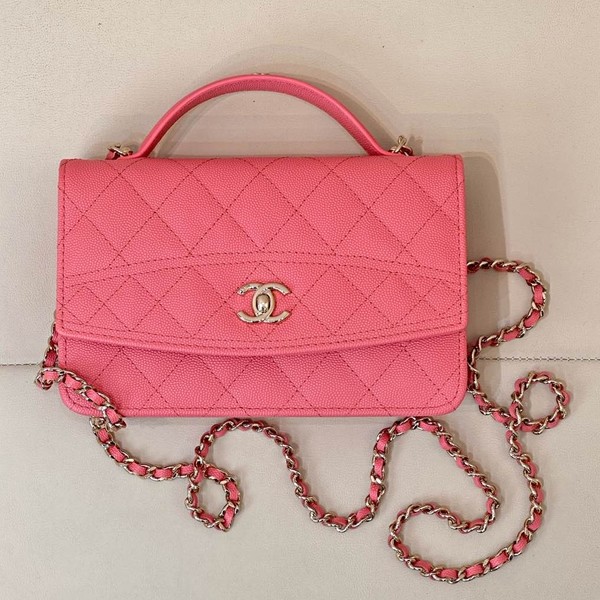 샤넬 25c 크루즈 WOC 탑핸들 미니백