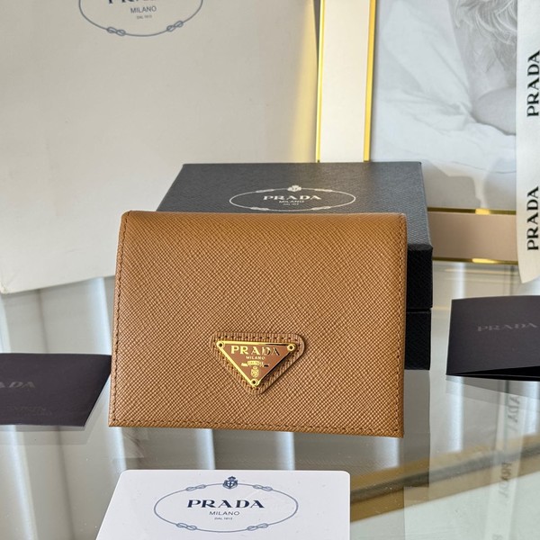 프라다 1M0204 사피아노 삼각로고 반지갑