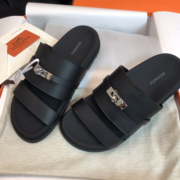 에르메스 잭슨 카프스킨 샌들