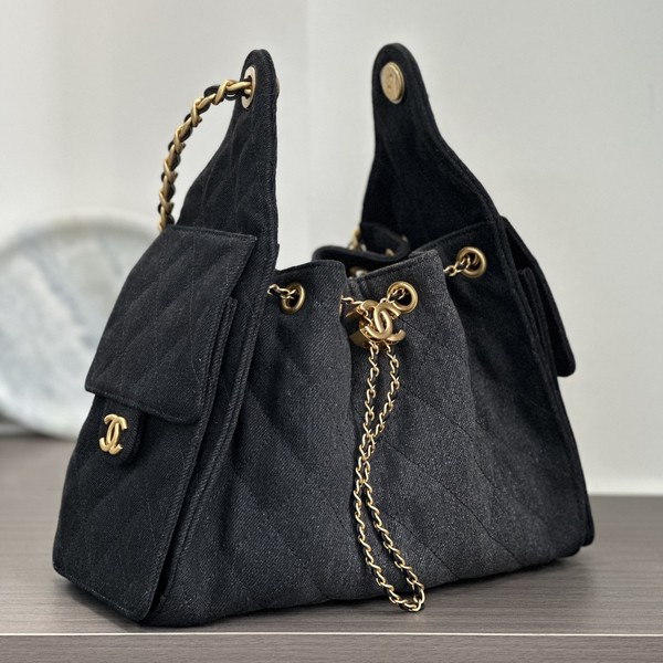 샤넬 25백호보백 데님 30