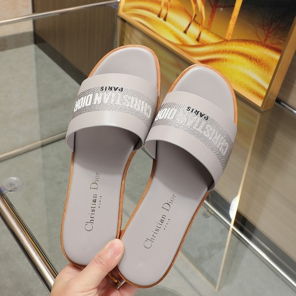 디올 DWAY 디웨이 뮬 슬리퍼