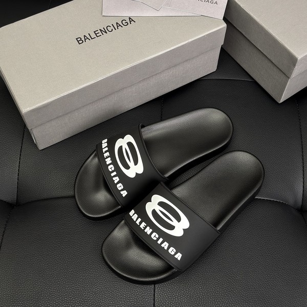 발렌시아가 풀 슬라이드 샌들