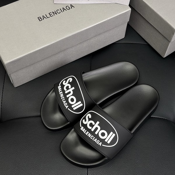 발렌시아가 x scholl 슬라이드 샌들