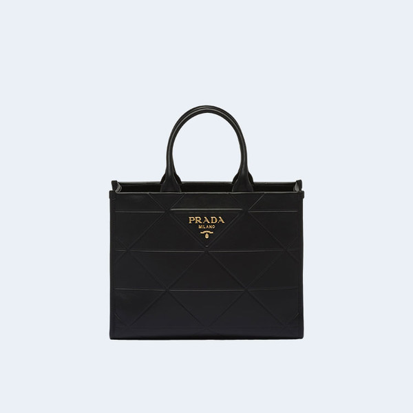 프라다 레더 토트백