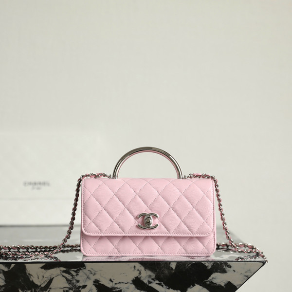 샤넬 25P 핸들 캐비어
