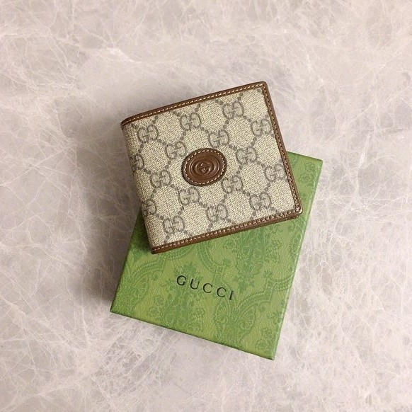 구찌 인터로킹 GG 반지갑 671652