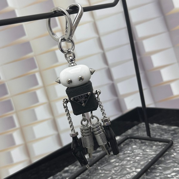 프라다 로봇 키링 백참