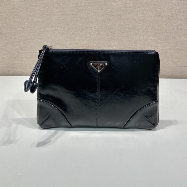 프라다 레더 클러치 2NH006A