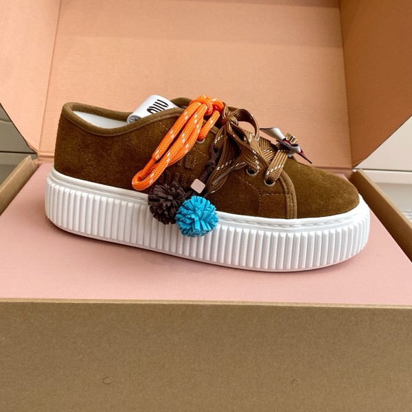 미우미우 25SS 데님 스니커즈 5E389E