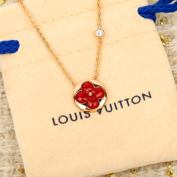 루이비통 컬러 블라썸 BB 선 펜던트 목걸이