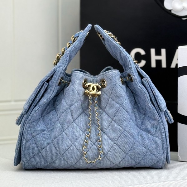 샤넬 25백  샤이니 카프스킨 호보 AS5293