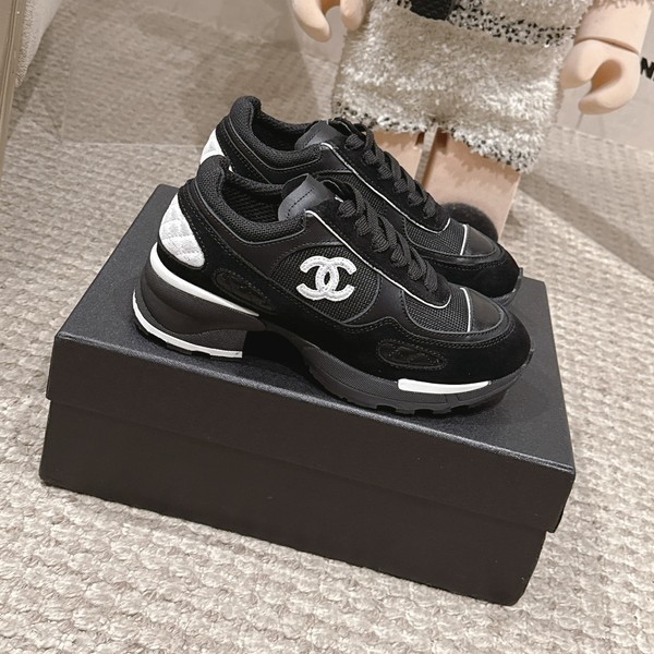 샤넬 26FW 25K 통굽 힐 스니커즈