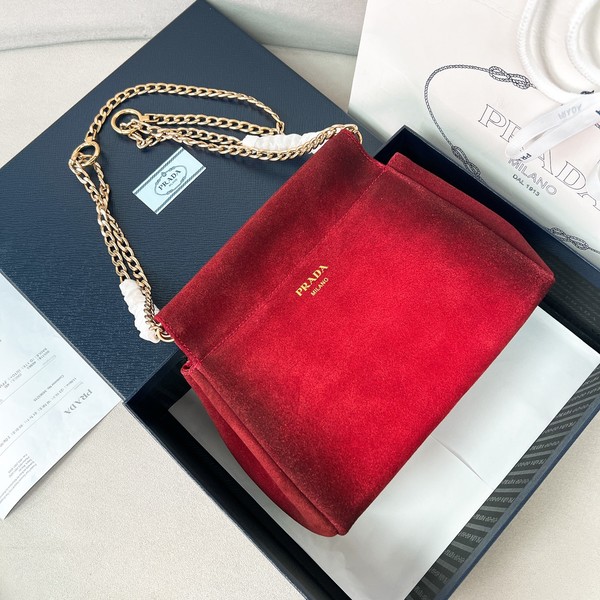 프라다 25FW 앙셰네 미니 스웨이드 1BC263