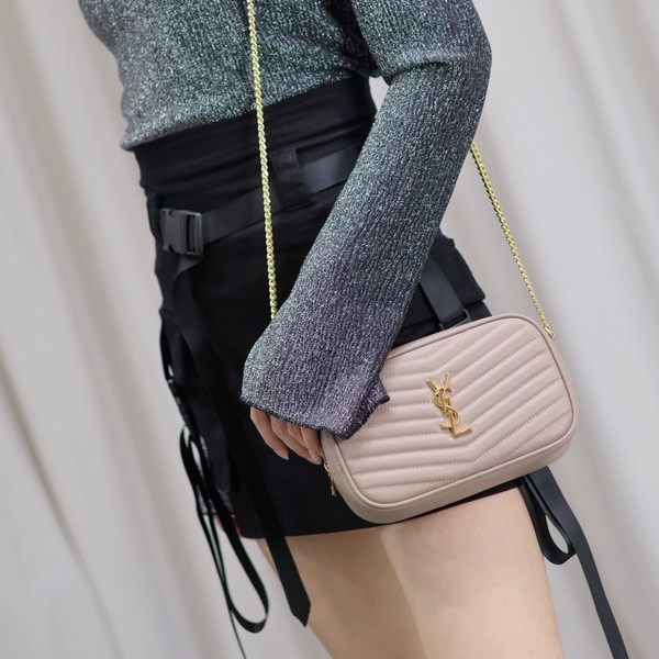 생로랑 루 미니 퀄팅 크로스백