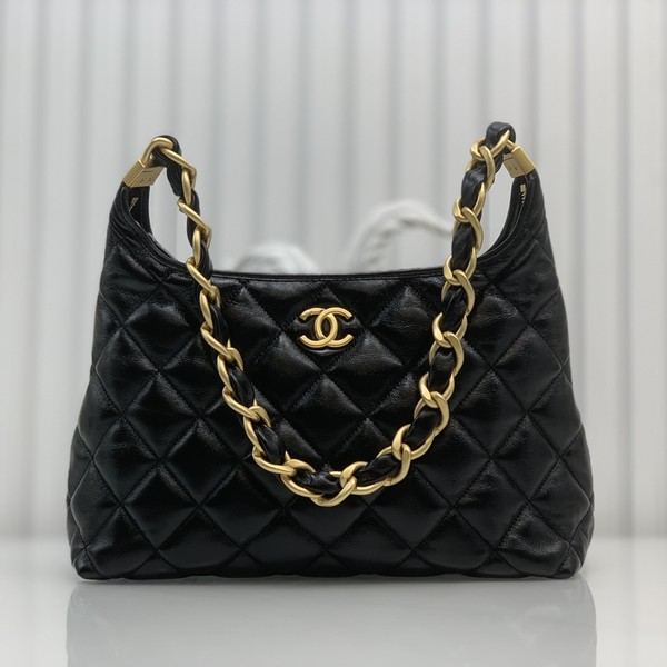 샤넬 24A 램스킨 호보 AS4923