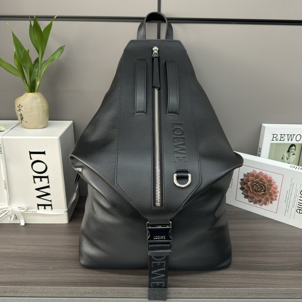 로에베 클래식 송아지 가죽 컨버터블 백팩 B777W3