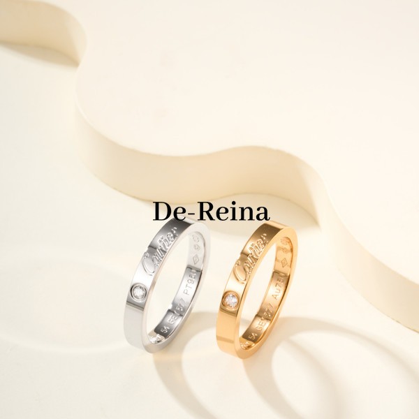 까르띠에 웨딩 링 3mm (2종)