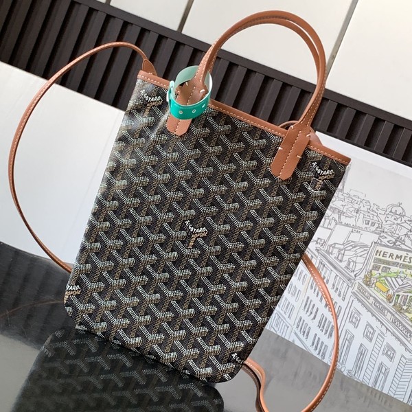 고야드 포아티에 미니 토트백