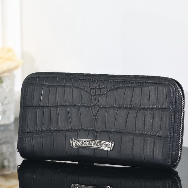 크롬하츠 WE092  장지갑  (악어가죽)