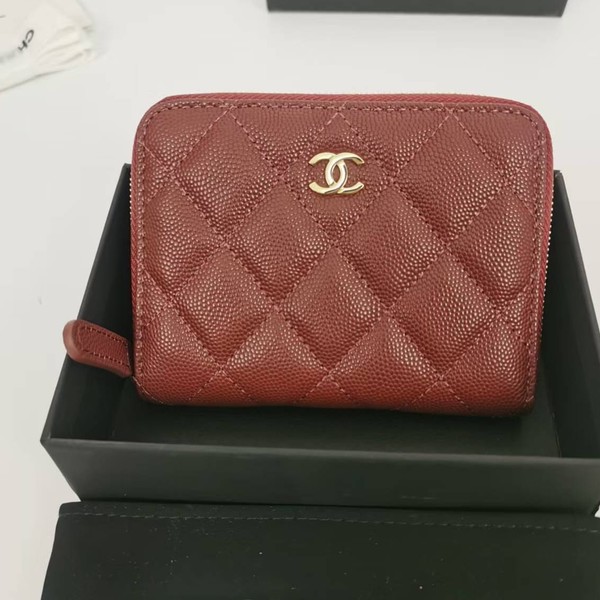 샤넬 25SS 클래식 지퍼 카드 반지갑 AP4652