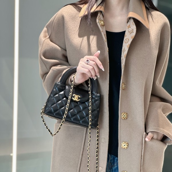 샤넬 샤이니 카프스킨 나노 켈리 핸들백