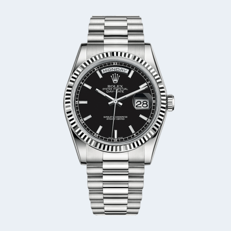 롤렉스 데이데이트31mm 블랙 바인덱스