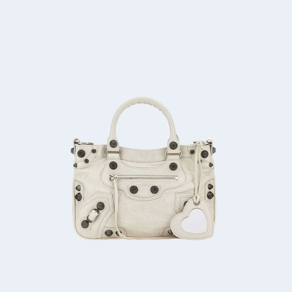 발렌시아가 네오 카골 숄더백 화이트